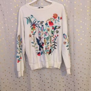 Sweatshirt white